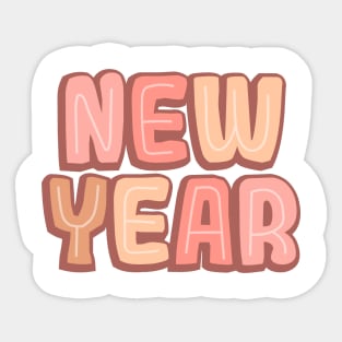 Happy New year Sticker